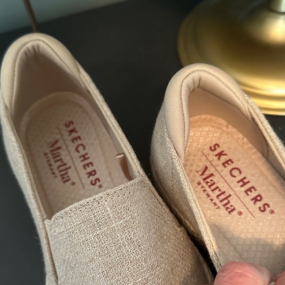 Skechers Cream Slip-On Sneakers - Picture 3 of 6